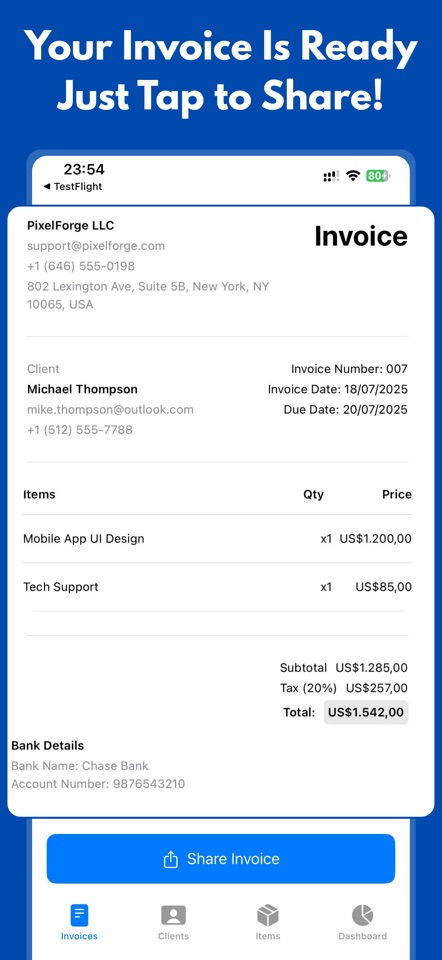 Invoice Maker screenshot 5